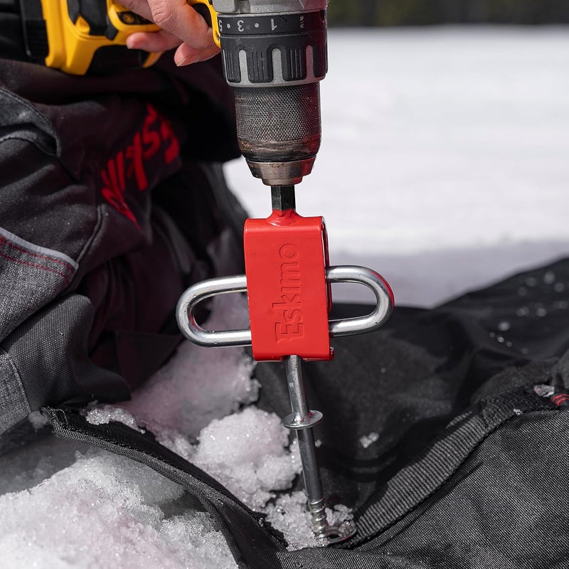 Eskimo 42494 Quick Connect Kit, Drill-Adaptive Augers, Red - Image 5